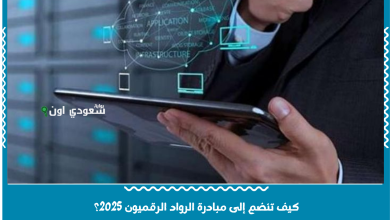 كيف تنضم إلى مبادرة الرواد الرقميون 2025؟